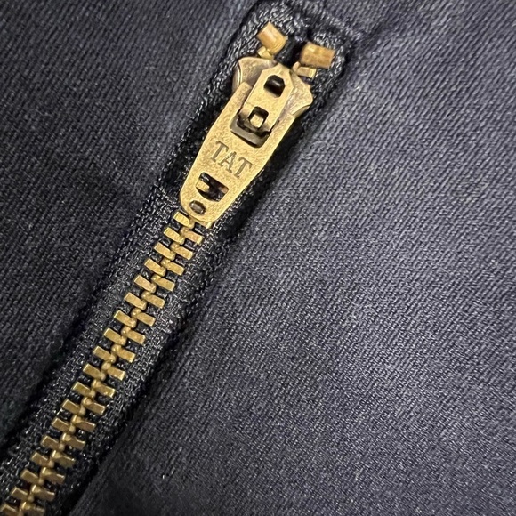 D22.08 Loft Outlet Women's Zip Pocket Modern Skinny Ankle Navy Pants 4 - Picture 5 of 8